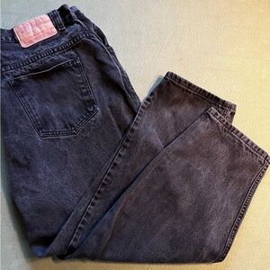 Vintage size 20W short black Gitano jeans